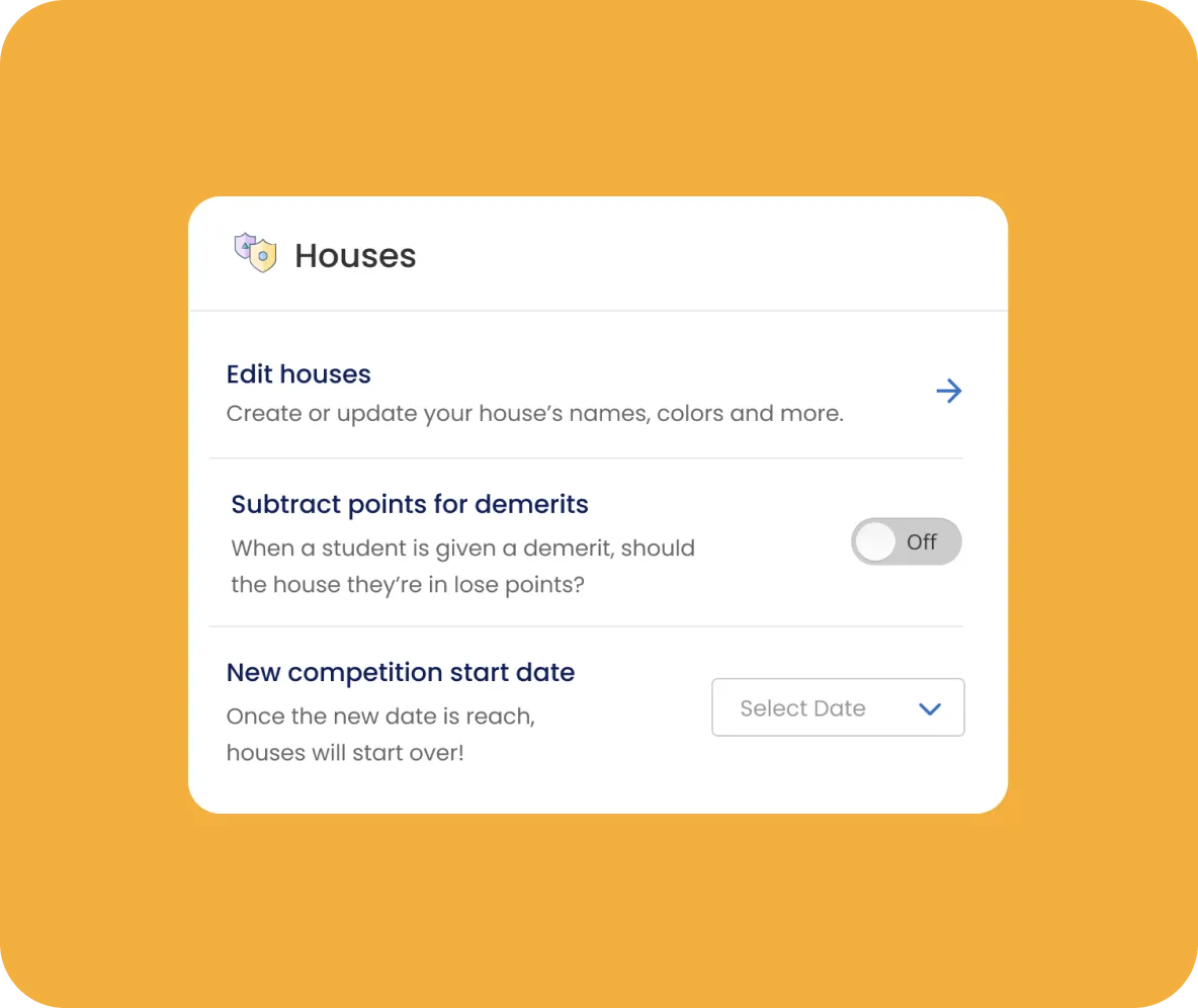Customize your houses