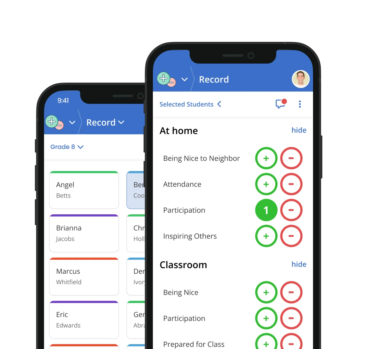Award points from any device