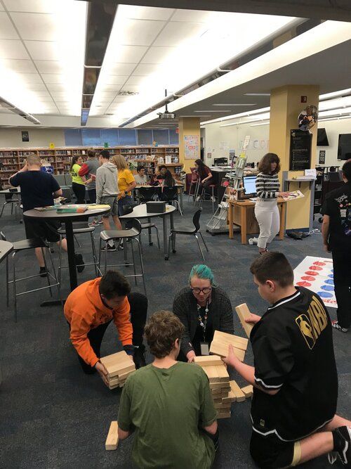 Maple Park Middle School team activity
